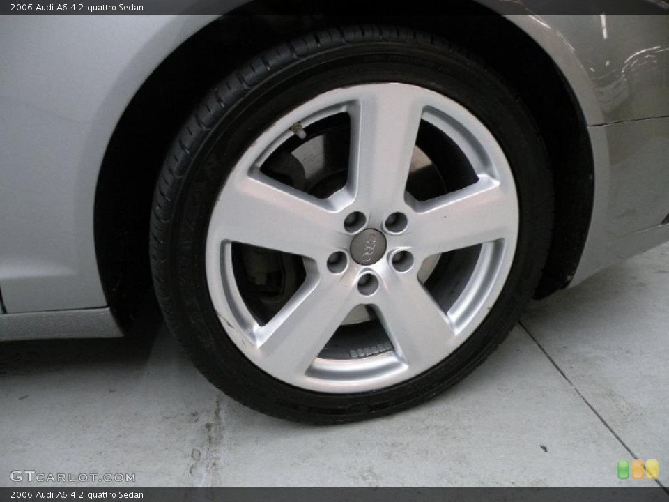 2006 Audi A6 4.2 quattro Sedan Wheel and Tire Photo #45276713