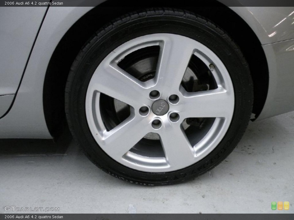 2006 Audi A6 4.2 quattro Sedan Wheel and Tire Photo #45276829