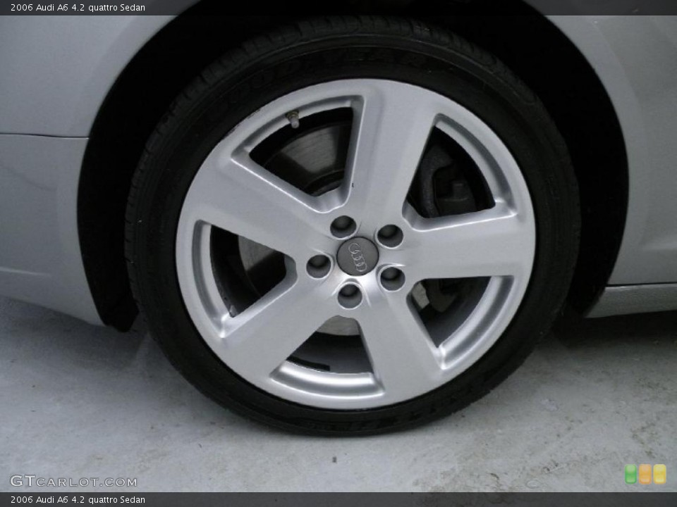 2006 Audi A6 4.2 quattro Sedan Wheel and Tire Photo #45276837