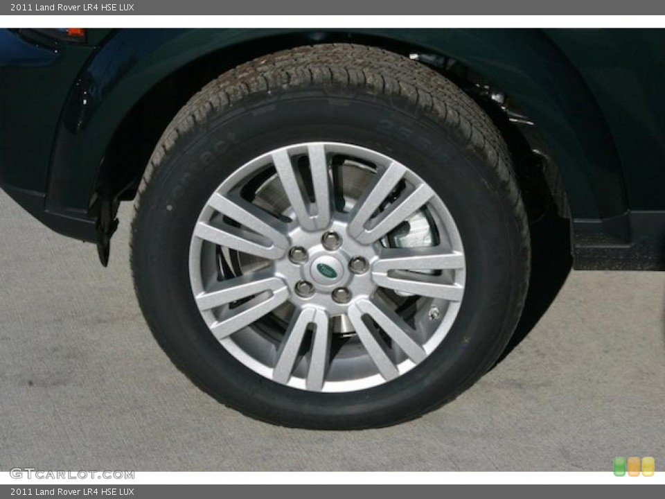 2011 Land Rover LR4 HSE LUX Wheel and Tire Photo #45277429