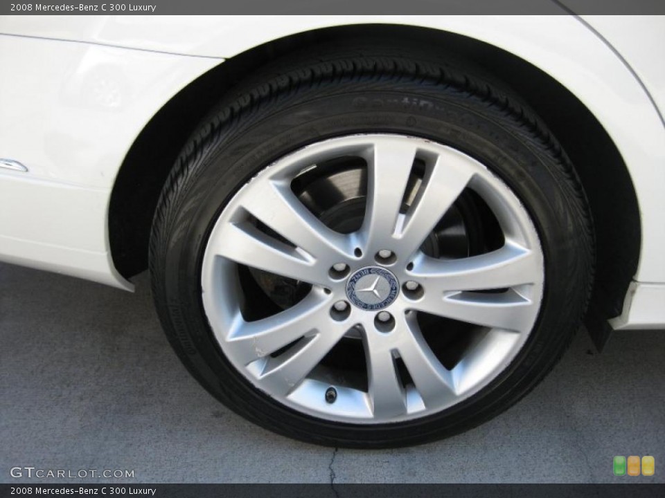 2008 Mercedes-Benz C 300 Luxury Wheel and Tire Photo #45277953