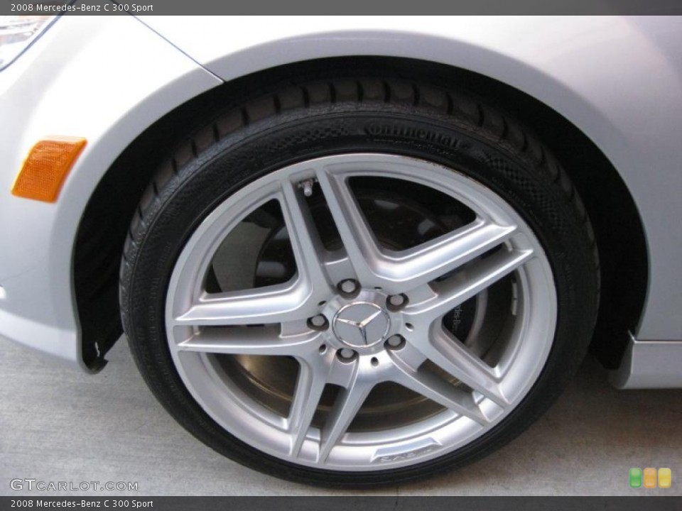 2008 Mercedes-Benz C 300 Sport Wheel and Tire Photo #45278349
