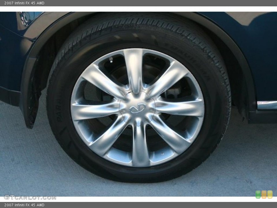 2007 Infiniti FX 45 AWD Wheel and Tire Photo #45278485
