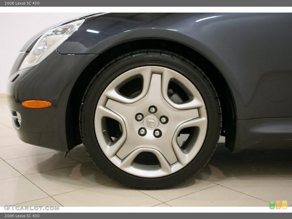 2006 Lexus SC 430 Wheel and Tire Photo #45286647