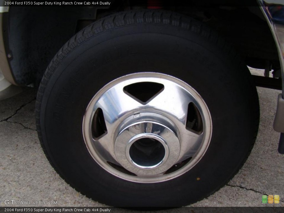 2004 Ford F350 Super Duty King Ranch Crew Cab 4x4 Dually Wheel and Tire Photo #45290136