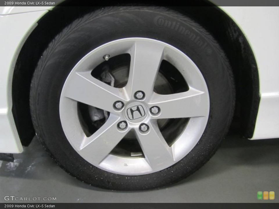 2009 Honda Civic LX-S Sedan Wheel and Tire Photo #45293313