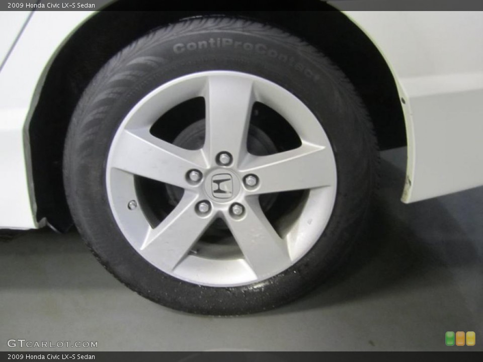 2009 Honda Civic LX-S Sedan Wheel and Tire Photo #45293325