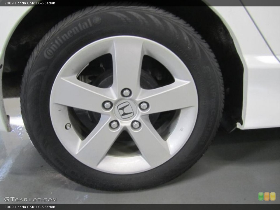 2009 Honda Civic LX-S Sedan Wheel and Tire Photo #45293413