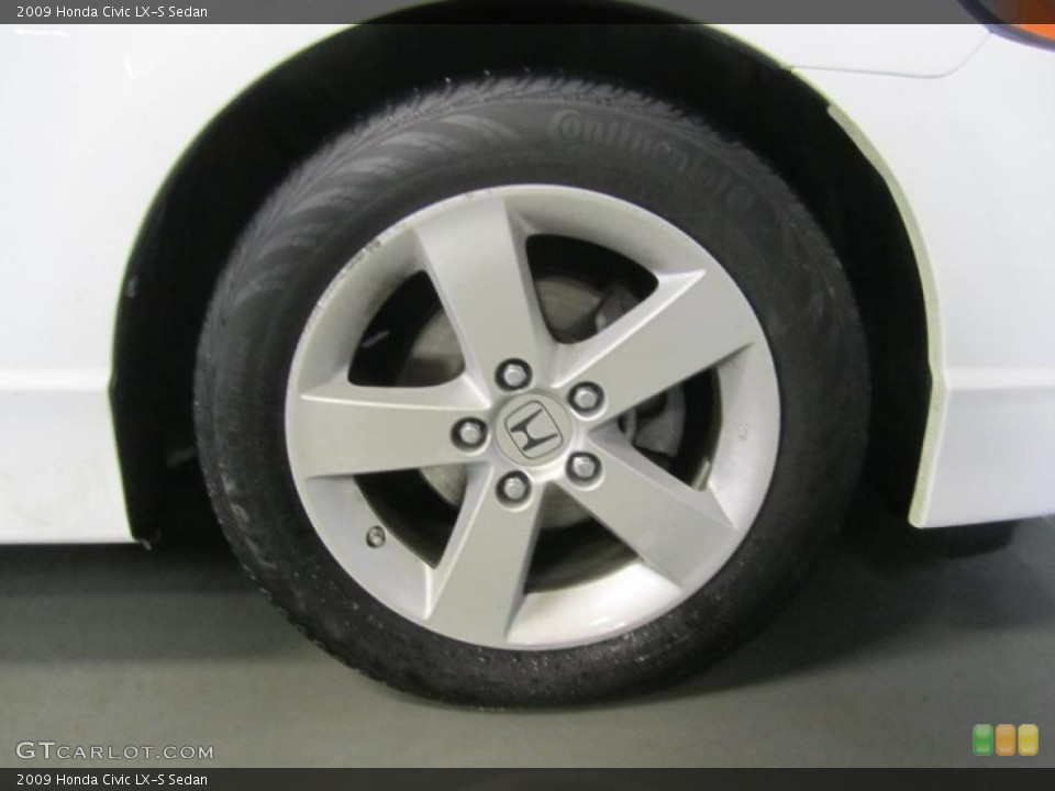 2009 Honda Civic LX-S Sedan Wheel and Tire Photo #45293429