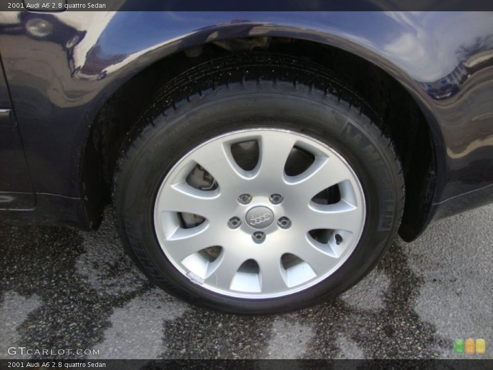 2001 Audi A6 2.8 quattro Sedan Wheel and Tire Photo #45296129