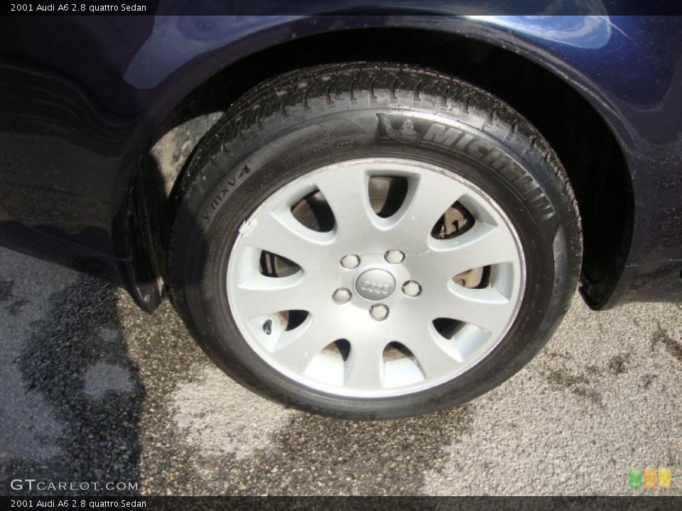 2001 Audi A6 2.8 quattro Sedan Wheel and Tire Photo #45296165