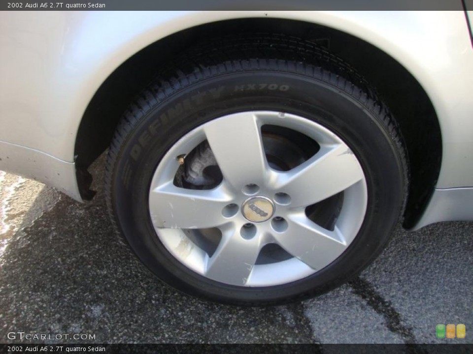 2002 Audi A6 2.7T quattro Sedan Wheel and Tire Photo #45299265