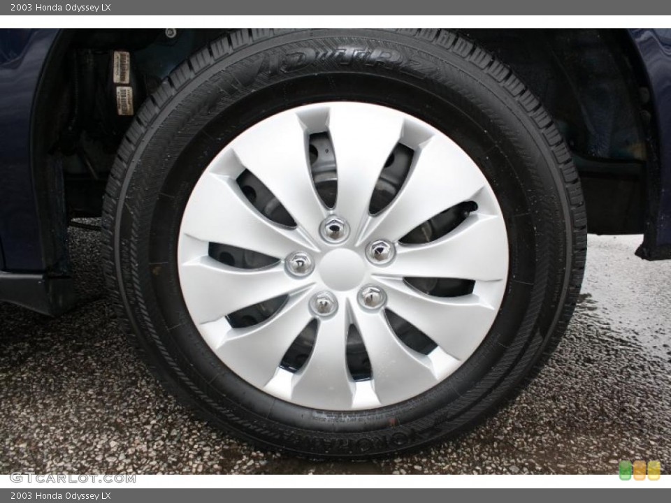 2003 Honda Odyssey LX Wheel and Tire Photo #45300957
