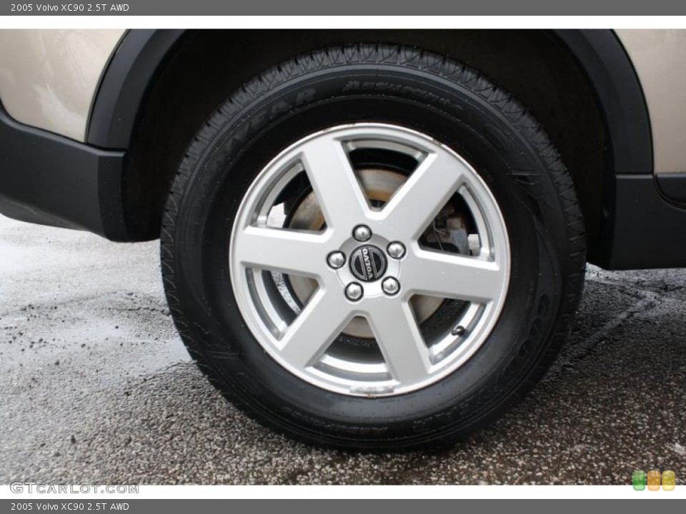 2005 Volvo XC90 2.5T AWD Wheel and Tire Photo #45304305