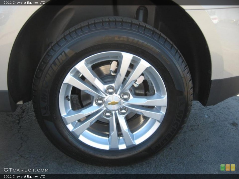 2011 Chevrolet Equinox LTZ Wheel and Tire Photo #45305285