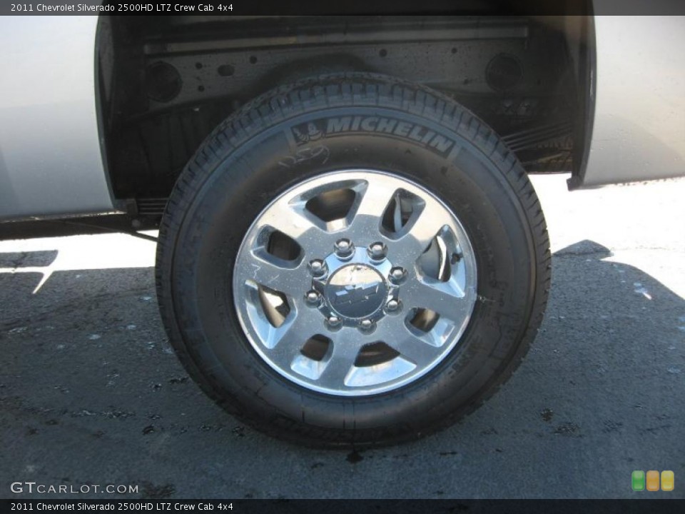 2011 Chevrolet Silverado 2500HD LTZ Crew Cab 4x4 Wheel and Tire Photo #45306201
