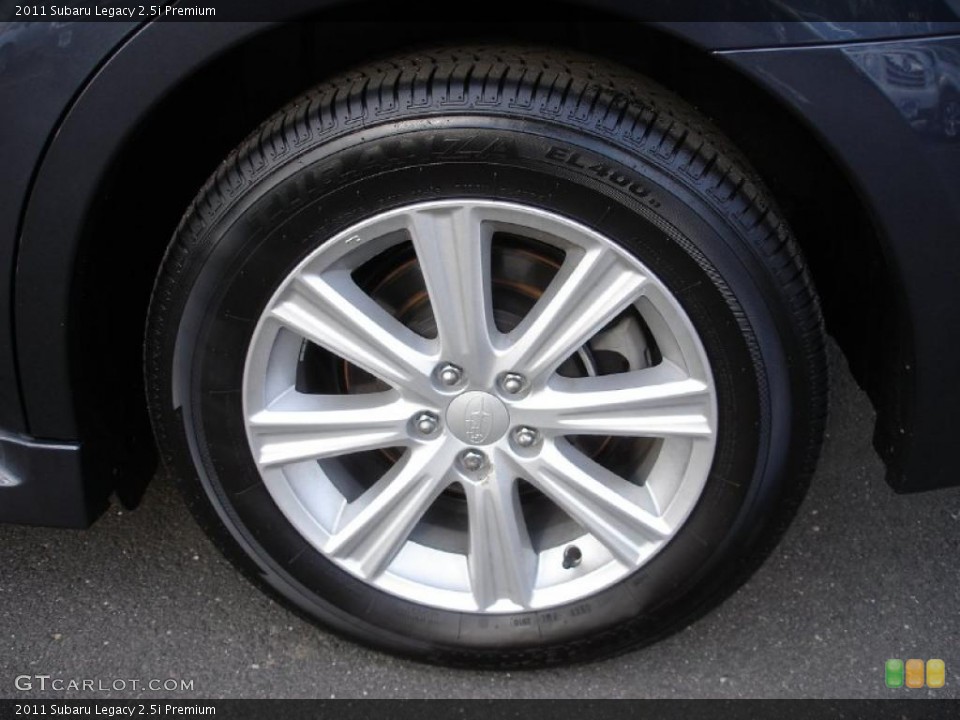 2011 Subaru Legacy 2.5i Premium Wheel and Tire Photo #45306993