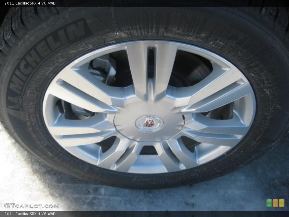 2011 Cadillac SRX 4 V6 AWD Wheel and Tire Photo #45310877