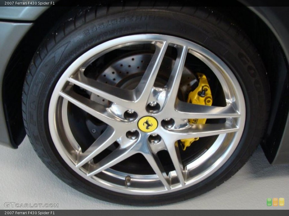 2007 Ferrari F430 Spider F1 Wheel and Tire Photo #45320202