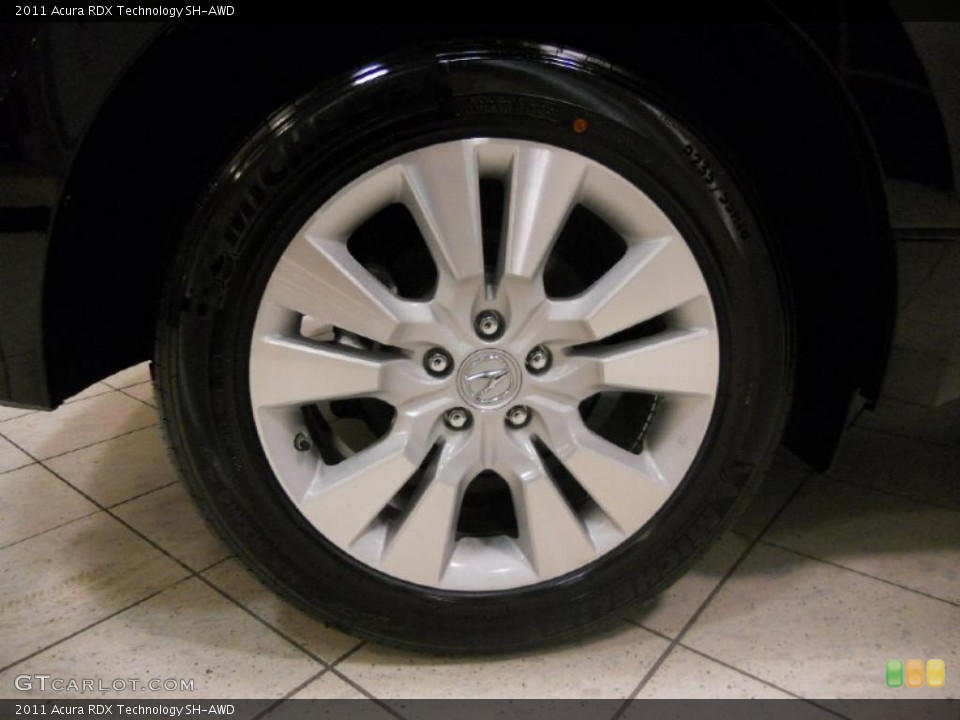 2011 Acura RDX Technology SH-AWD Wheel and Tire Photo #45323416