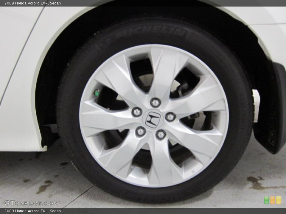 2009 Honda Accord EX-L Sedan Wheel and Tire Photo #45334596