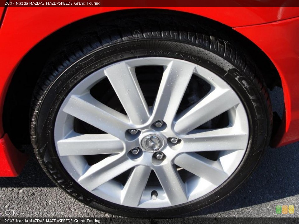 2007 Mazda MAZDA3 MAZDASPEED3 Grand Touring Wheel and Tire Photo #45340837