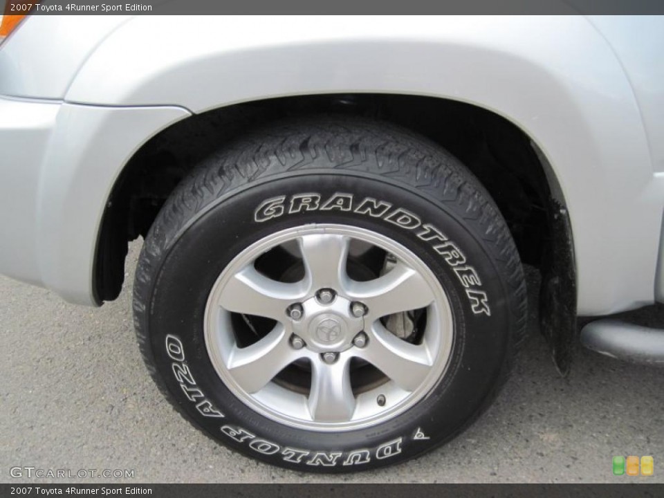 2007 Toyota 4Runner Sport Edition Wheel and Tire Photo #45347718