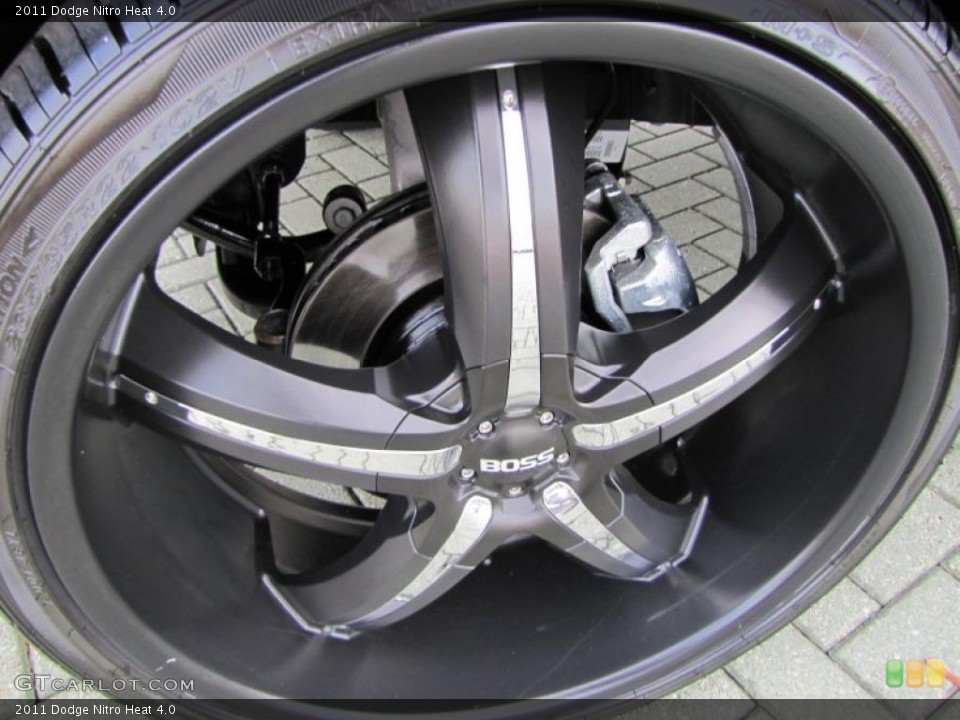 2011 Dodge Nitro Custom Wheel and Tire Photo #45348207