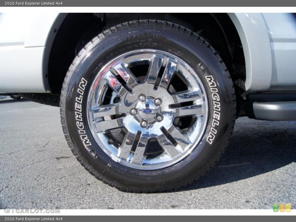 2010 Ford Explorer Limited 4x4 Wheel and Tire Photo #45350183