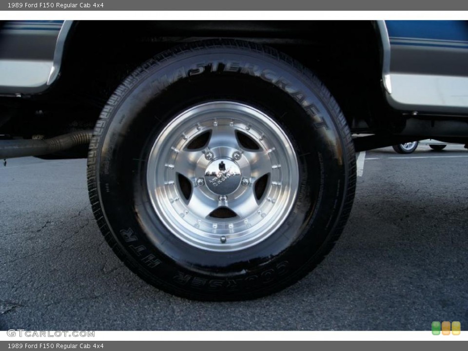 1989 Ford F150 Custom Wheel and Tire Photo #45351719