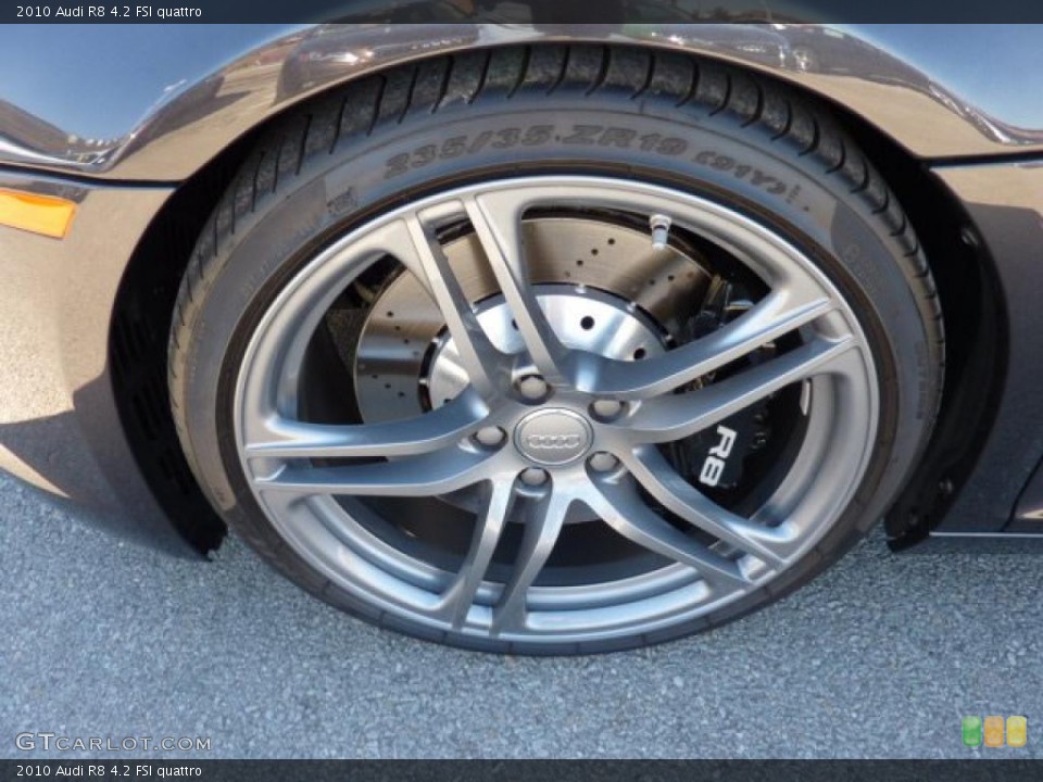 2010 Audi R8 4.2 FSI quattro Wheel and Tire Photo #45351967