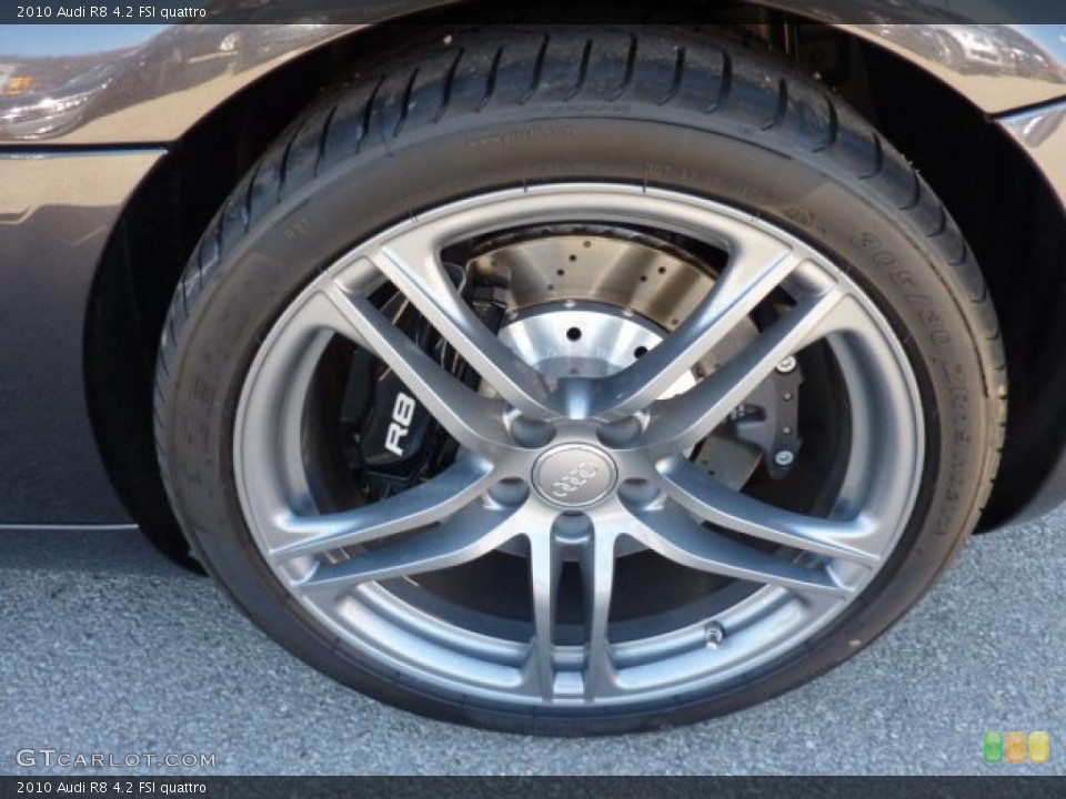 2010 Audi R8 4.2 FSI quattro Wheel and Tire Photo #45351971