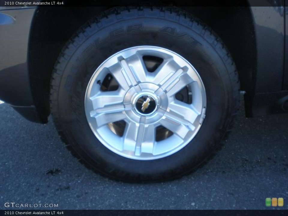 2010 Chevrolet Avalanche LT 4x4 Wheel and Tire Photo #45353559