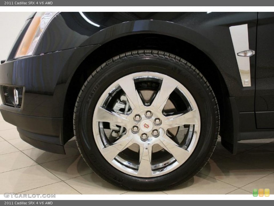 2011 Cadillac SRX 4 V6 AWD Wheel and Tire Photo #45357028