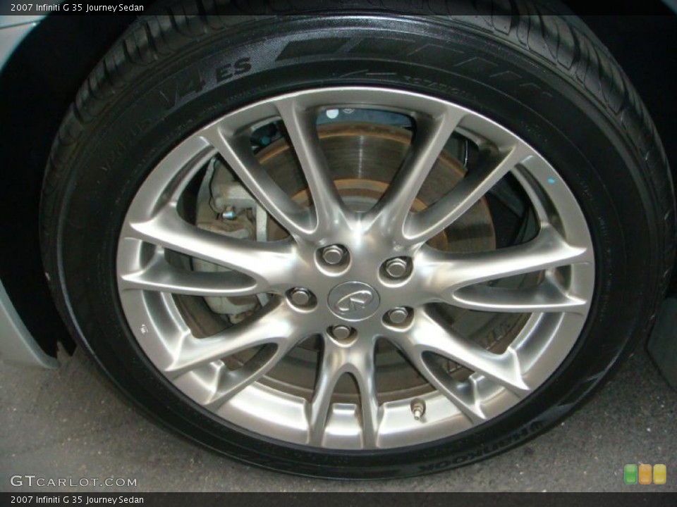 2007 Infiniti G 35 Journey Sedan Wheel and Tire Photo #45368140