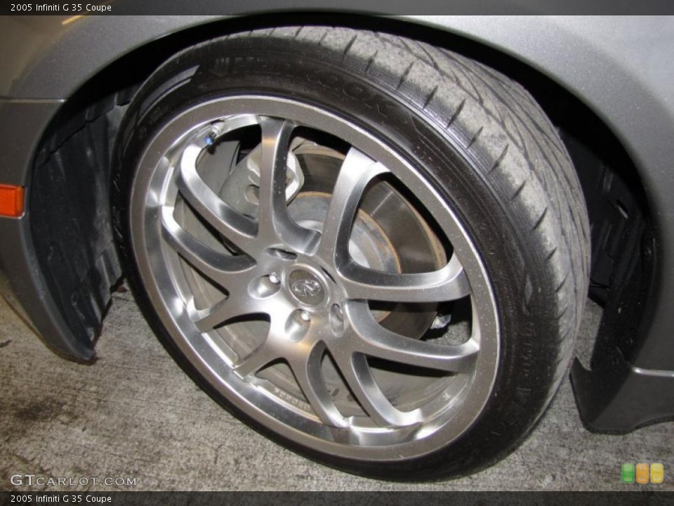 2005 Infiniti G 35 Coupe Wheel and Tire Photo #45368662