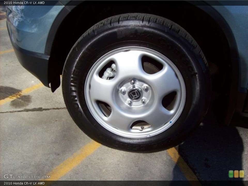 2010 Honda CR-V LX AWD Wheel and Tire Photo #45369558