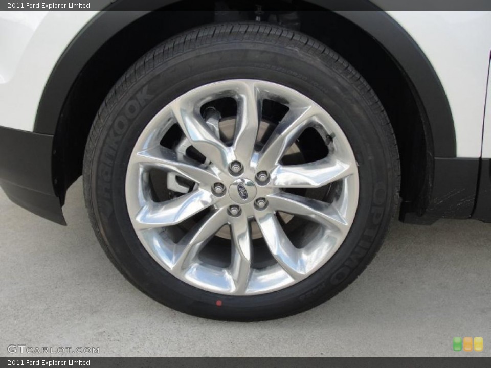 2011 Ford Explorer Limited Wheel and Tire Photo #45369830