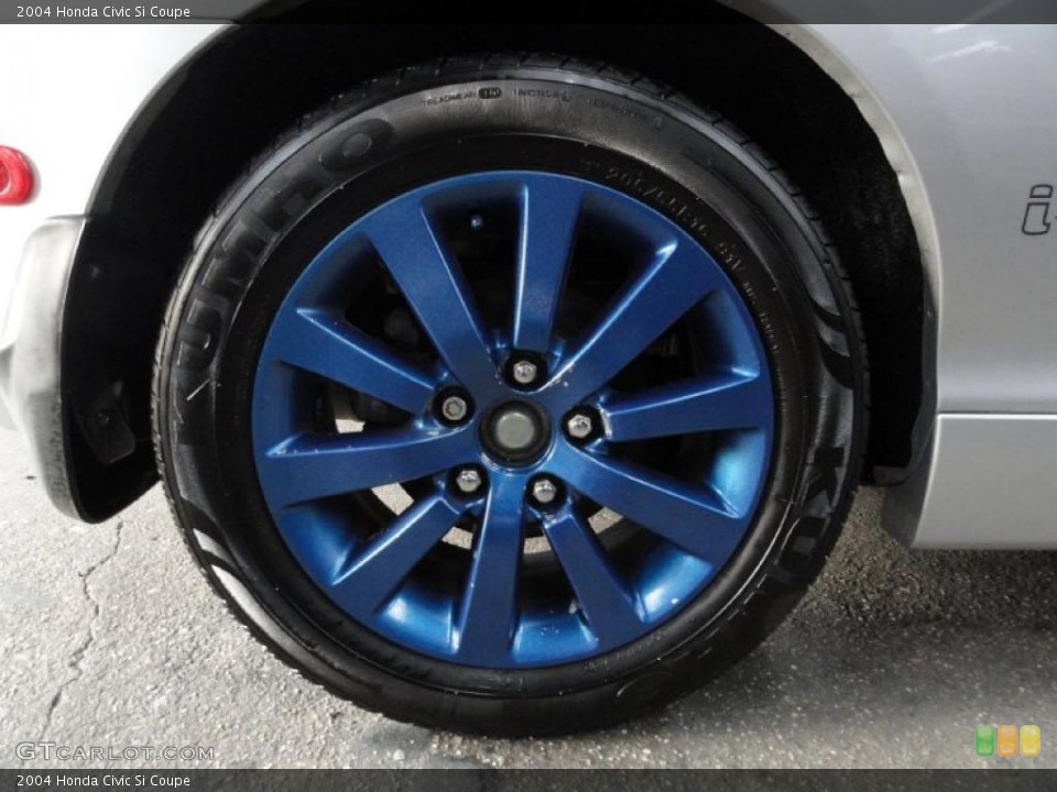 2004 Honda Civic Custom Wheel and Tire Photo #45373349