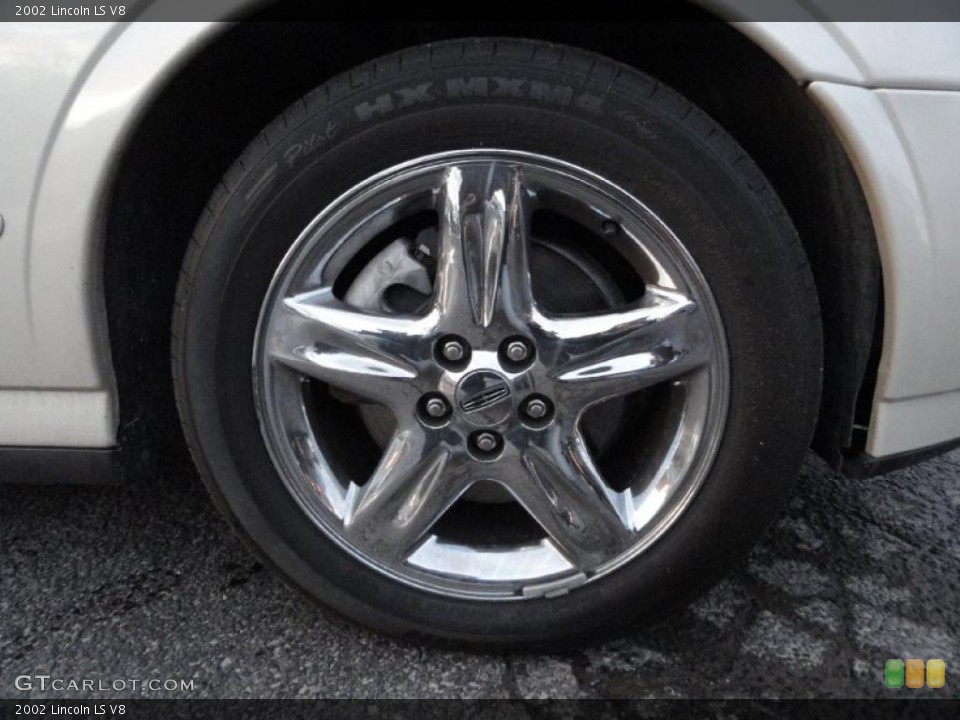 2002 Lincoln LS V8 Wheel and Tire Photo #45374089