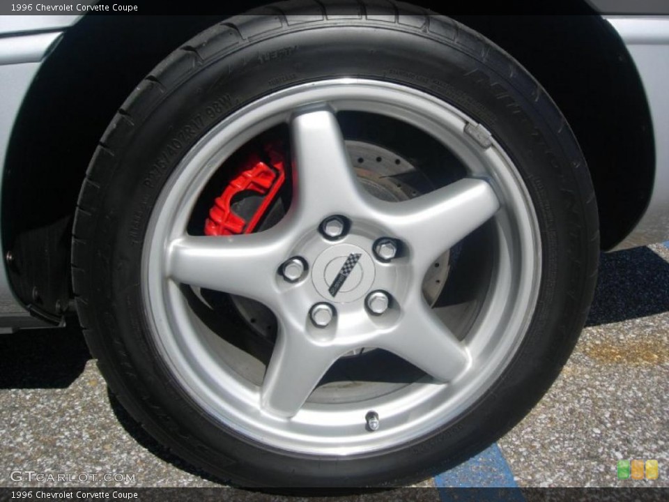 1996 Chevrolet Corvette Coupe Wheel and Tire Photo #45378688