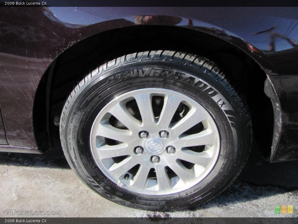 2008 Buick Lucerne CX Wheel and Tire Photo #45378990