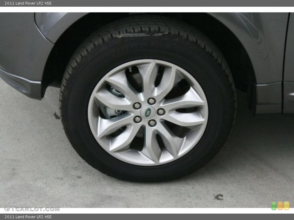 2011 Land Rover LR2 HSE Wheel and Tire Photo #45383806