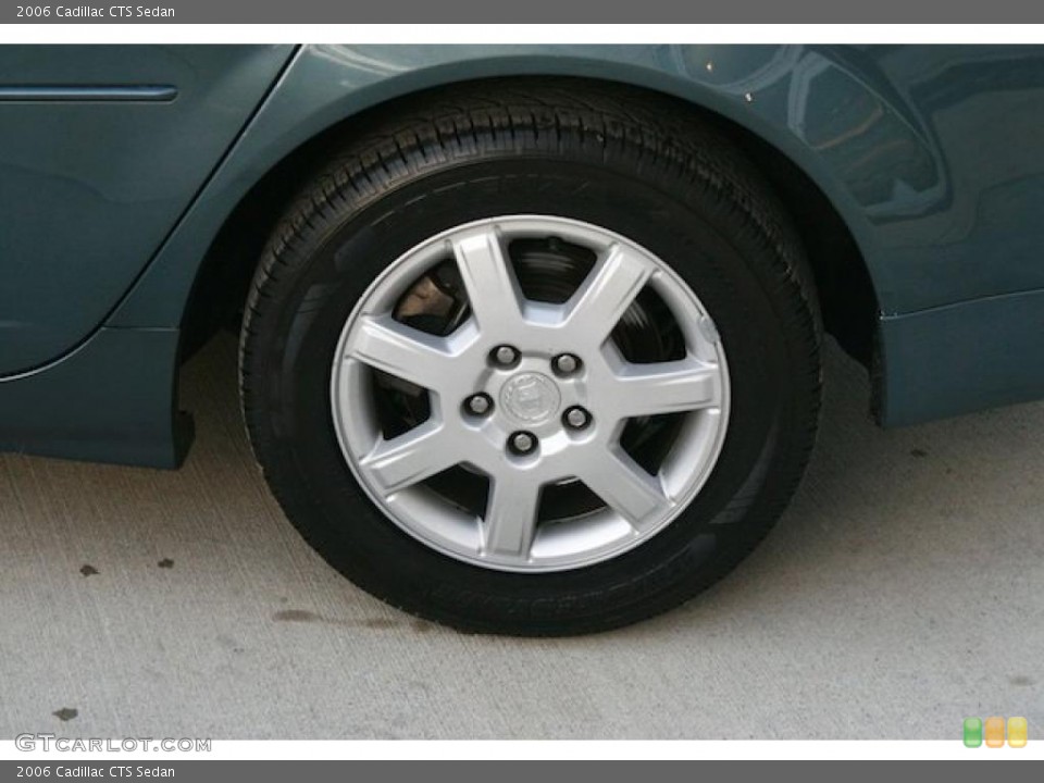 2006 Cadillac CTS Sedan Wheel and Tire Photo #45386034