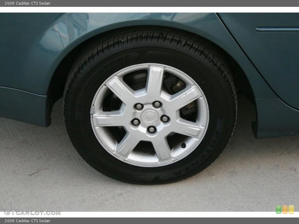 2006 Cadillac CTS Sedan Wheel and Tire Photo #45386046