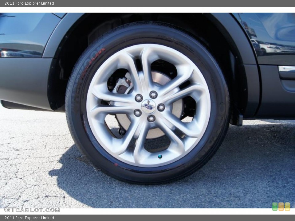 2011 Ford Explorer Limited Wheel and Tire Photo #45414869
