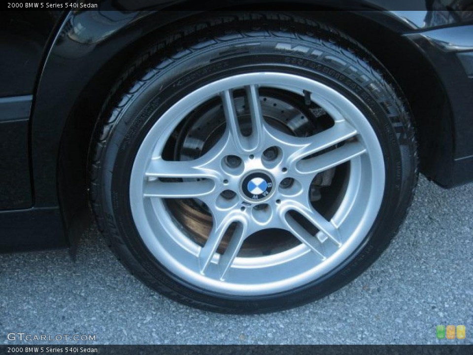 2000 BMW 5 Series 540i Sedan Wheel and Tire Photo #45415980