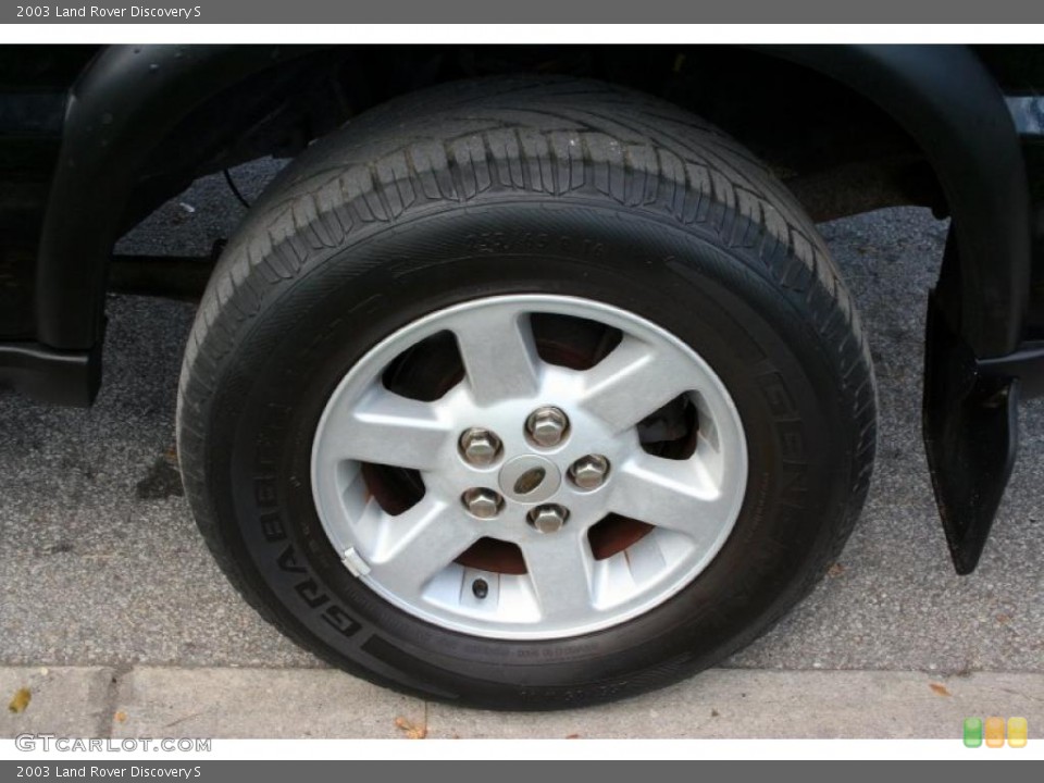 2003 Land Rover Discovery S Wheel and Tire Photo #45418995