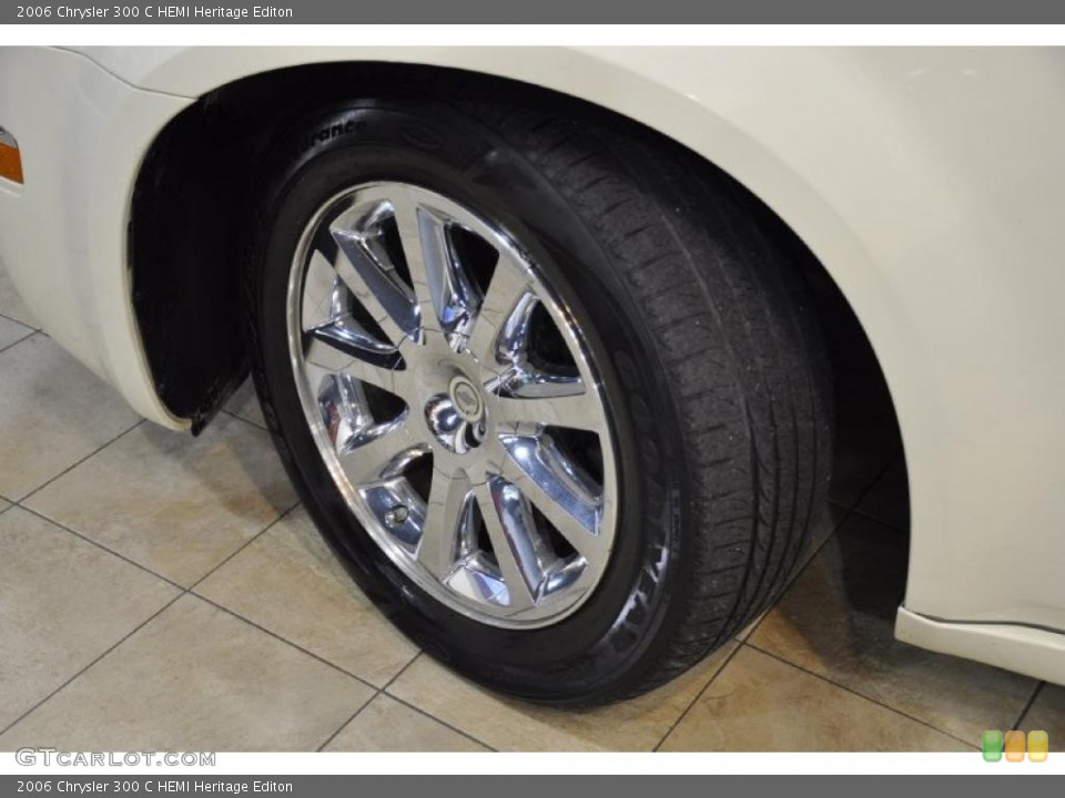 2006 Chrysler 300 C HEMI Heritage Editon Wheel and Tire Photo #45425047