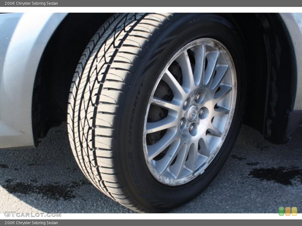 2006 Chrysler Sebring Sedan Wheel and Tire Photo #45425351